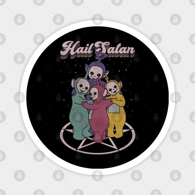 Hail Satan Magnet by Indiecate